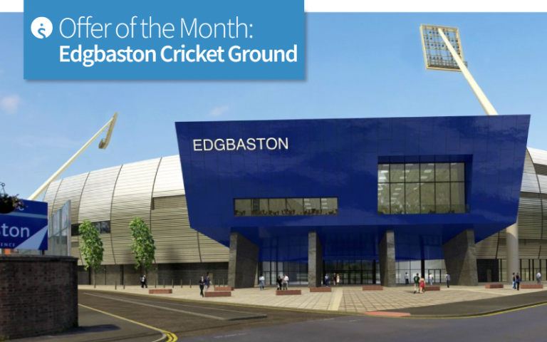 Offer oft he Month: Edgbaston Cricket Ground