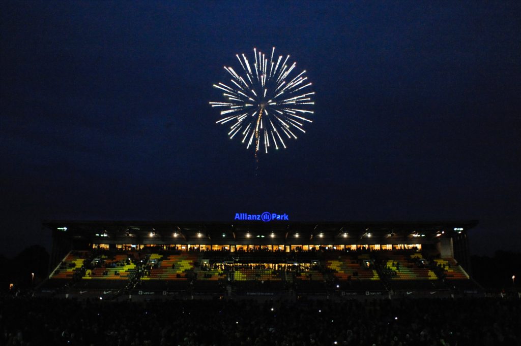 Allianz Park for a corporate celebration