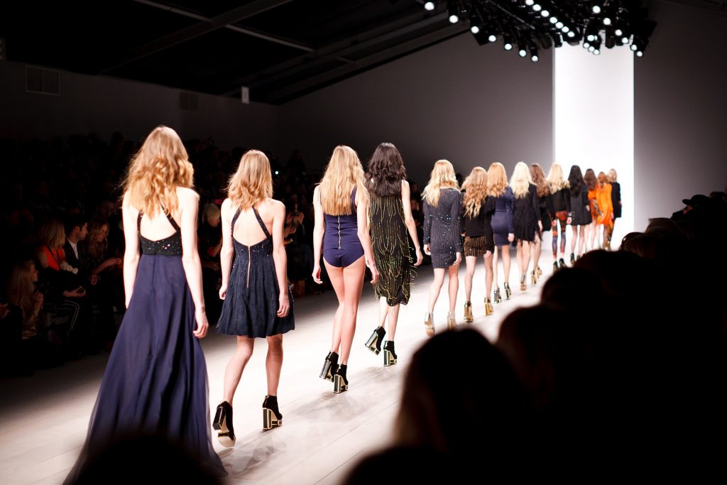 London Fashion Week on the catwalk