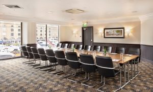 Neville Boardroom at The Tower with views of St Katharine's Dock