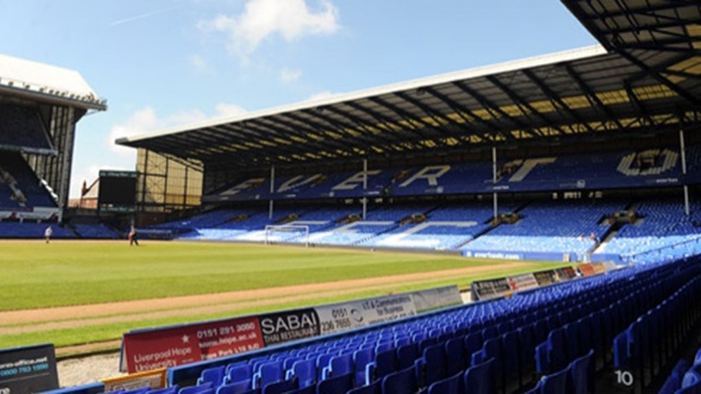 Goodison Park home to Everton FC