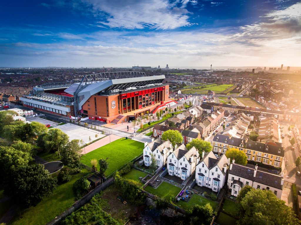 Liverpool Football Club Outside to book in 2020
