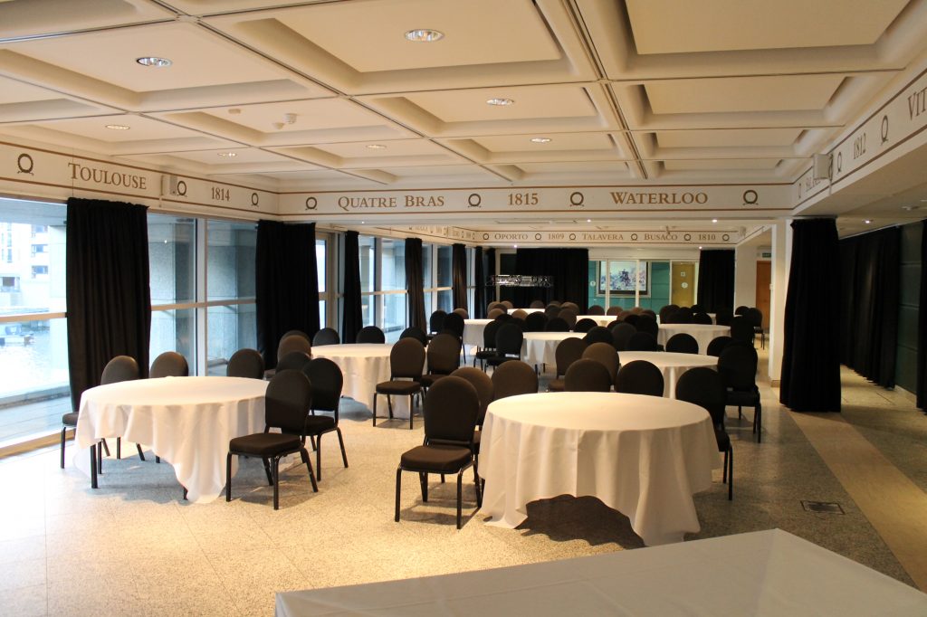 Event space at the Royal Armouries Museum 