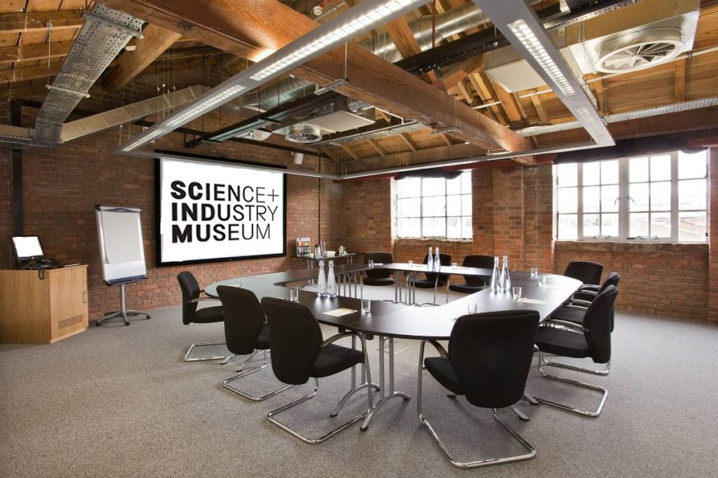 Meeting room at the Science and Industry museum 