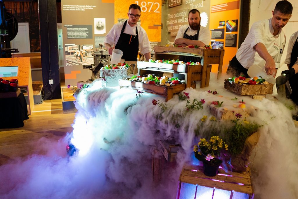 Chefs at The Science and History Museum 