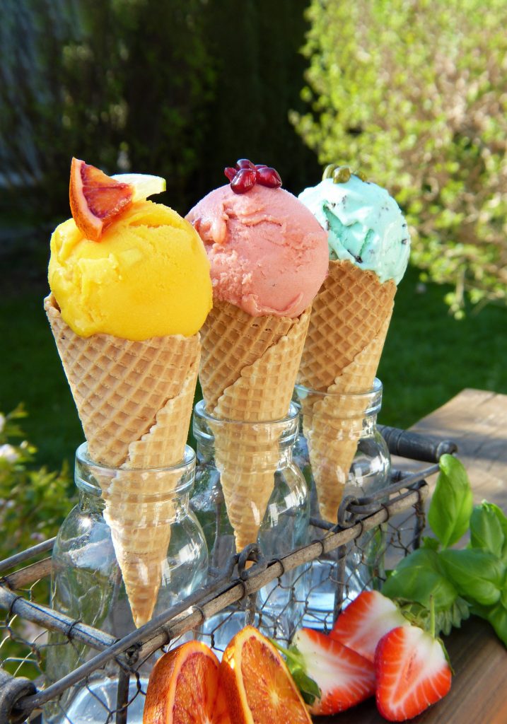 Ice creams are great any day and especially on a family fun day!