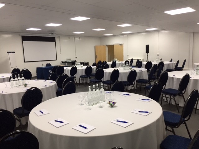 Event space at the Kent Event Centre. 