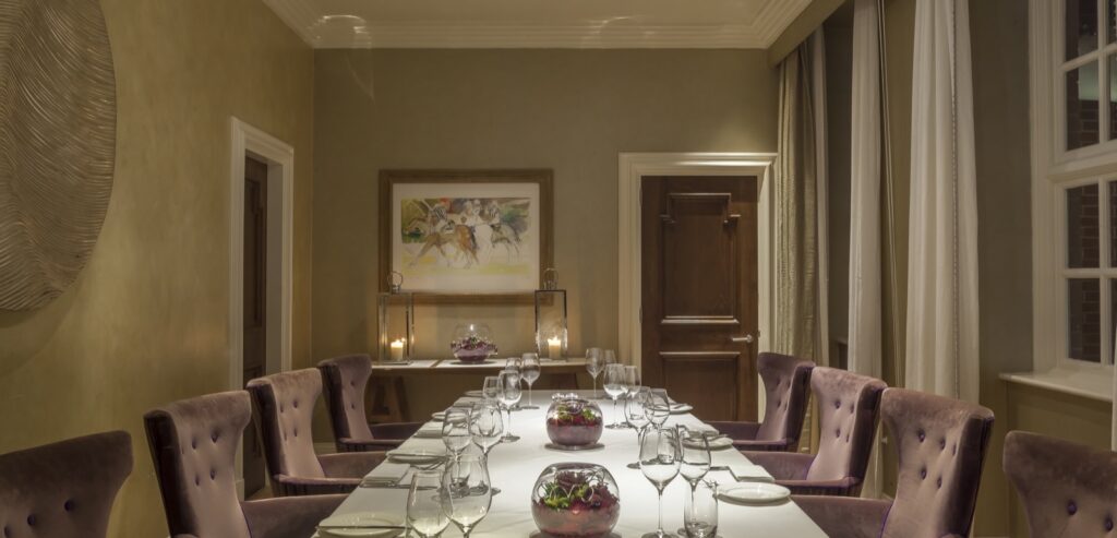 Image showing an intimate meeting room at the Roseate Hotel.