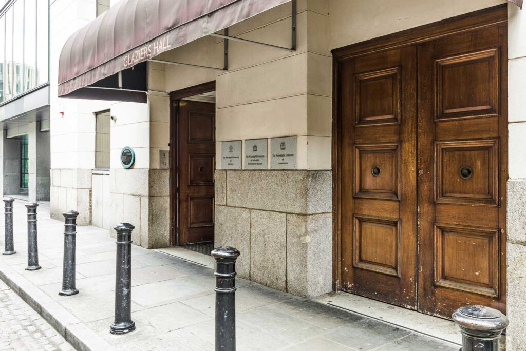 An image showing the front of the venue with step free access for an inclusive event.